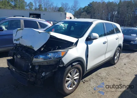 2019 Kia Sorento 2.4L Lx from USA, damaged, VIN 5XYPG4A3XKG502036